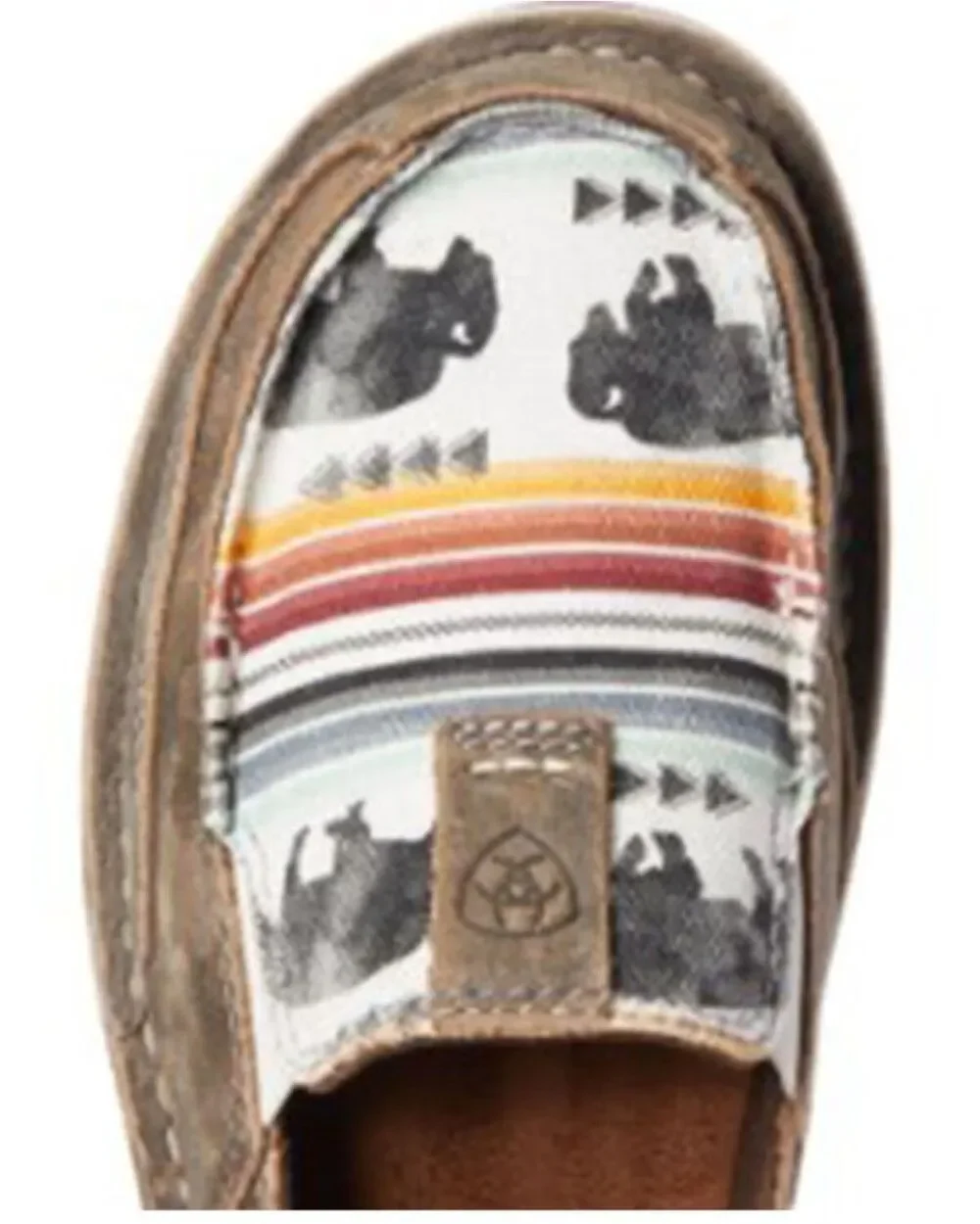 Ariat Women's Buffalo Print Cruiser slip on shoes size 6 NEW